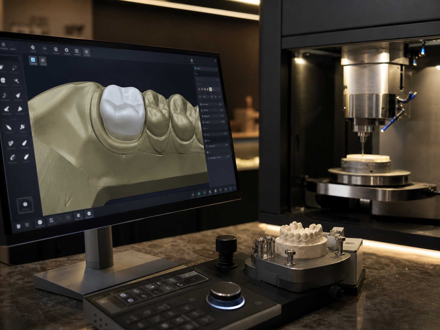 Digital dental restoration design and CAD/CAM workflow